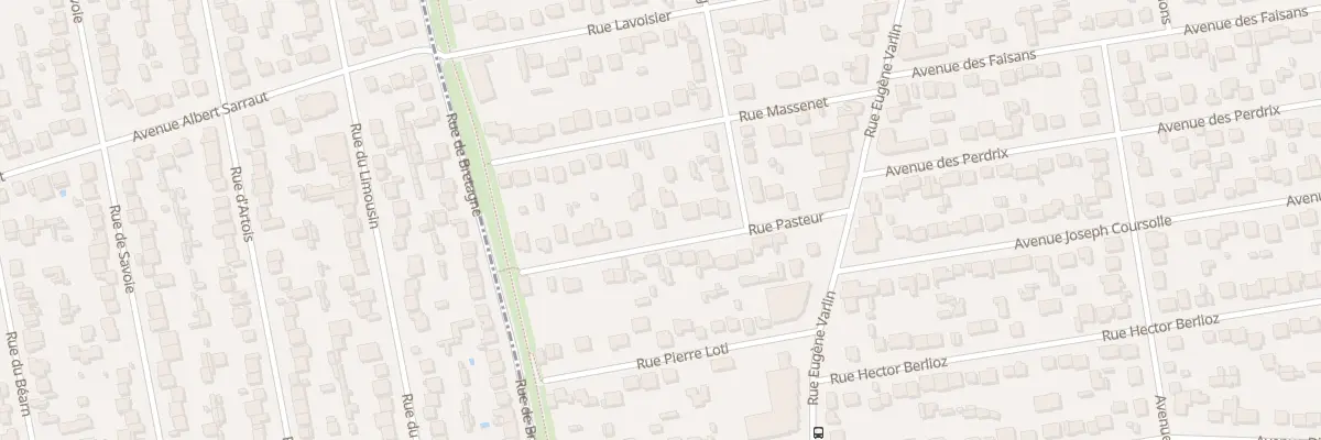 Plan du 16B Rue Pasteur à Villeparisis