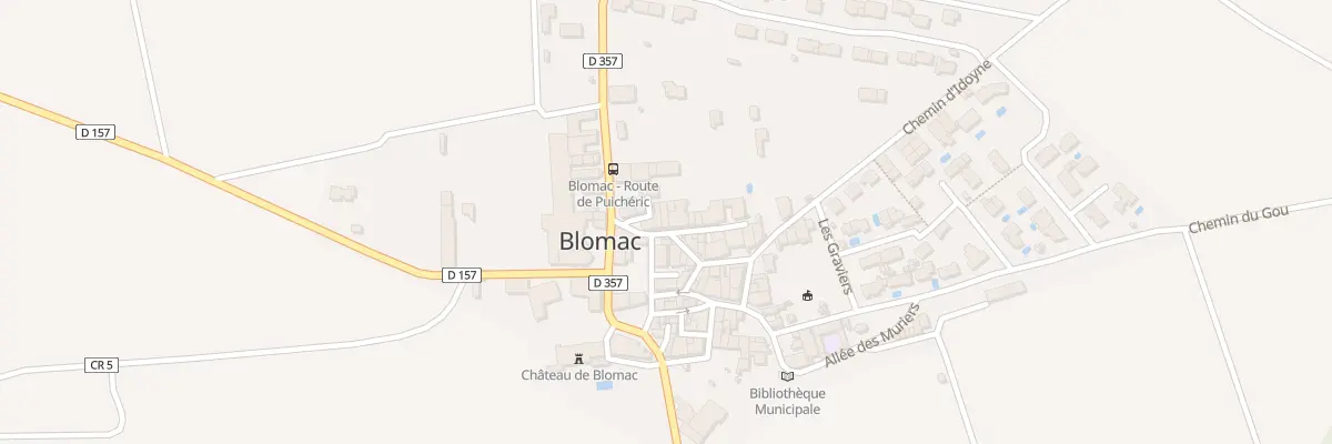 Plan du 16 Le Village à Blomac