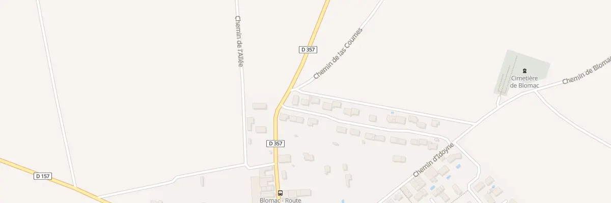 Plan du 3 Rue du Minervois à Blomac