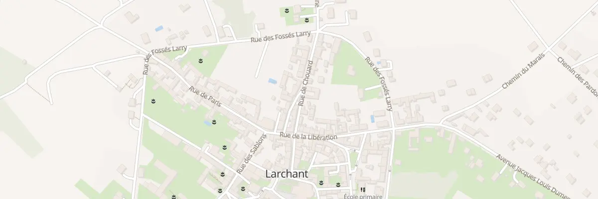 Plan du 5 Rue de Chouard à Larchant