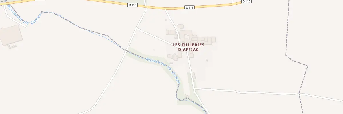 Plan du 5665 Les Tuileries à Peyriac-Minervois