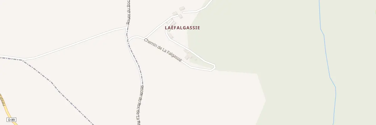 Plan du 5032 La Falgassie à Saint-Salvi-de-Carcavès
