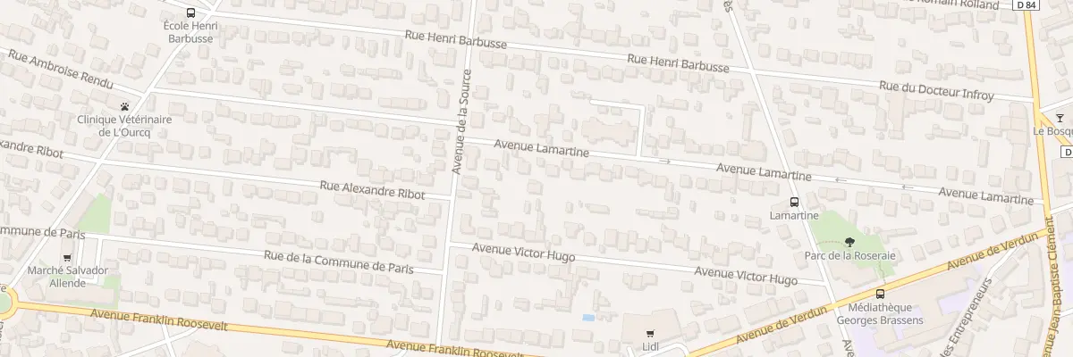 Plan du 49 Av Lamartine à Mitry-Mory