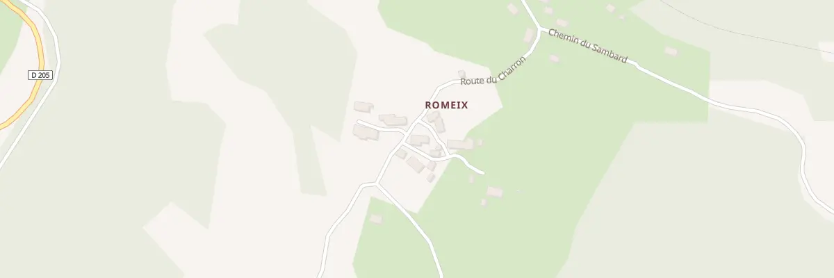 Plan du 15 Rte du Charron à Saint-Étienne-de-Chomeil