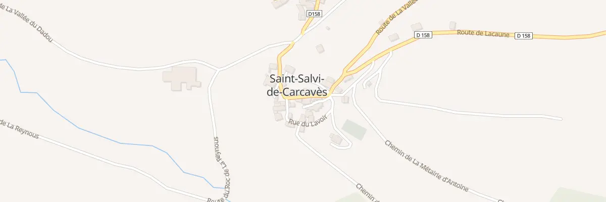 Plan du 5010 Saint Salvy de Carcaves à Saint-Salvi-de-Carcavès