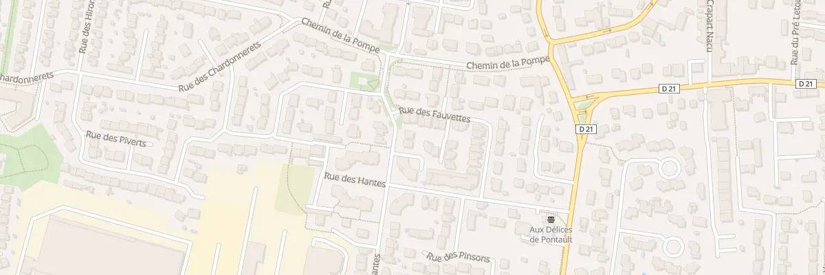 Plan du 5 Rue des Hantes à Pontault-Combault