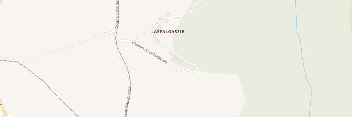 Plan du 5071 La Falgassie à Saint-Salvi-de-Carcavès
