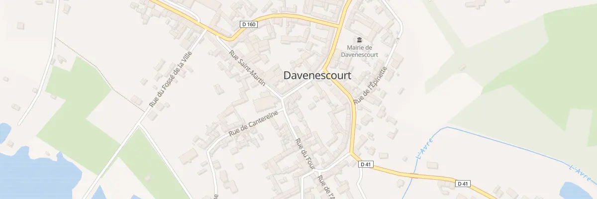 Plan du 5 Rue de l’Église à Davenescourt