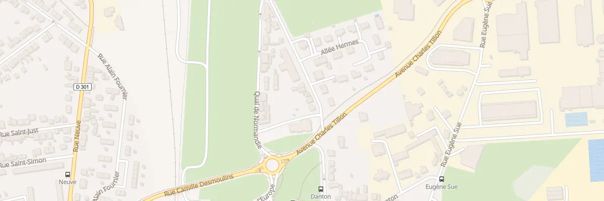 Plan du 17 Rue du Pré Gené à Montluçon