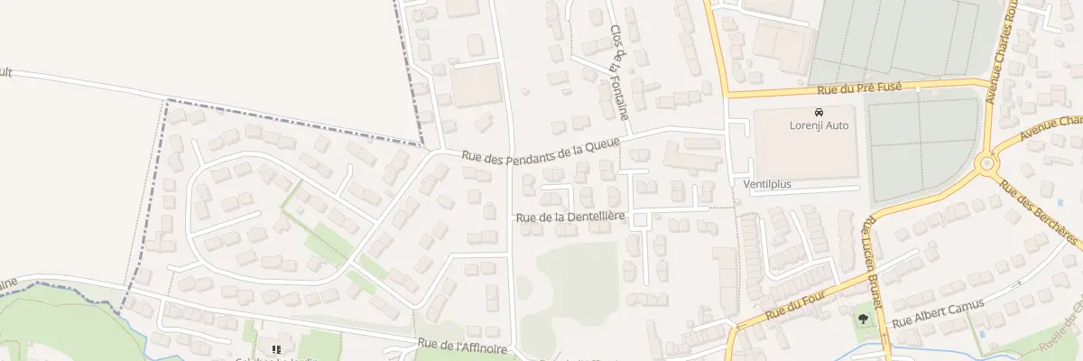 Plan du 10 Rue du Potier à Pontault-Combault