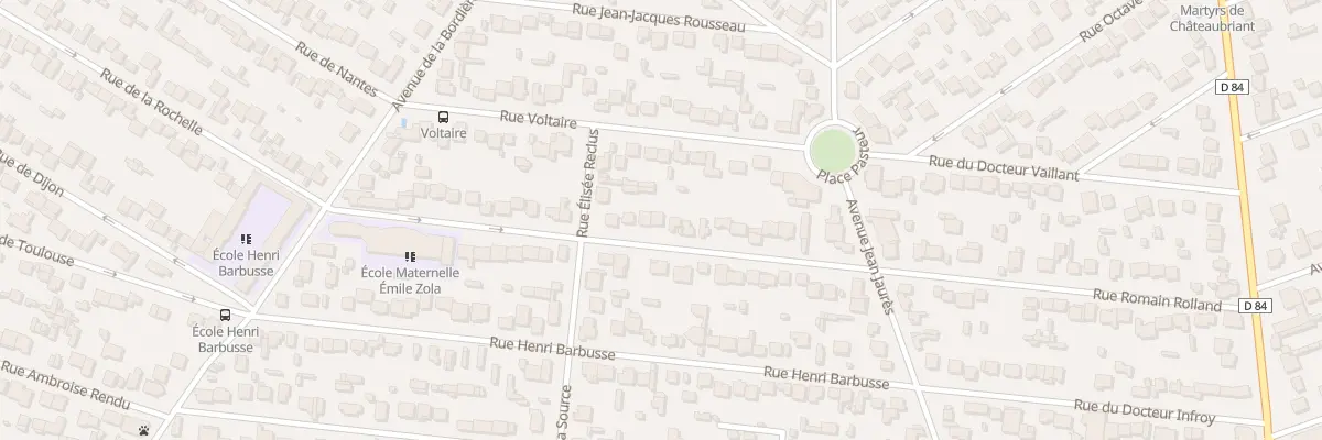 Plan du 22 Rue Emile Zola à Mitry-Mory