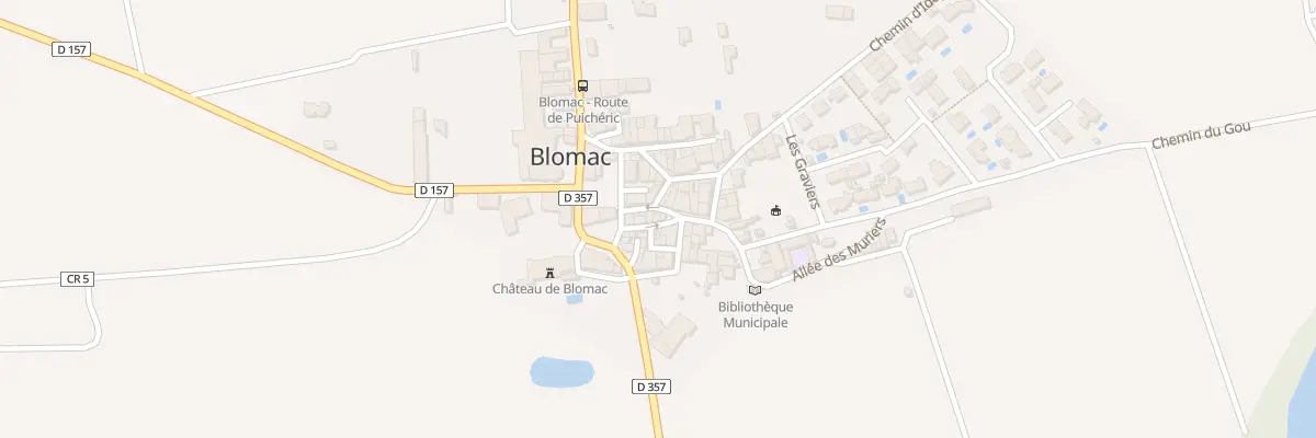 Plan du 5032 Le Village à Blomac