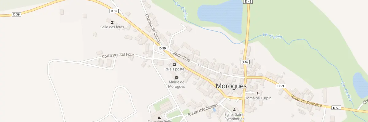 Plan du 22 Gr Grande Rue à Morogues