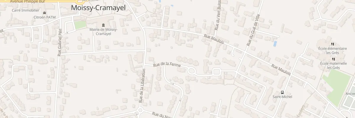Plan du 91 Rue de la Ferme à Moissy-Cramayel