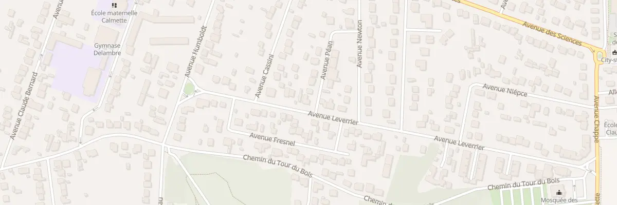 Plan du 1 Av Péan à Chelles