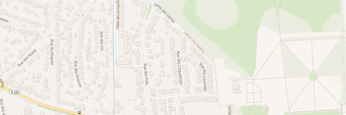 Plan du 17 Rue des Coquelicots à Champs-sur-Marne