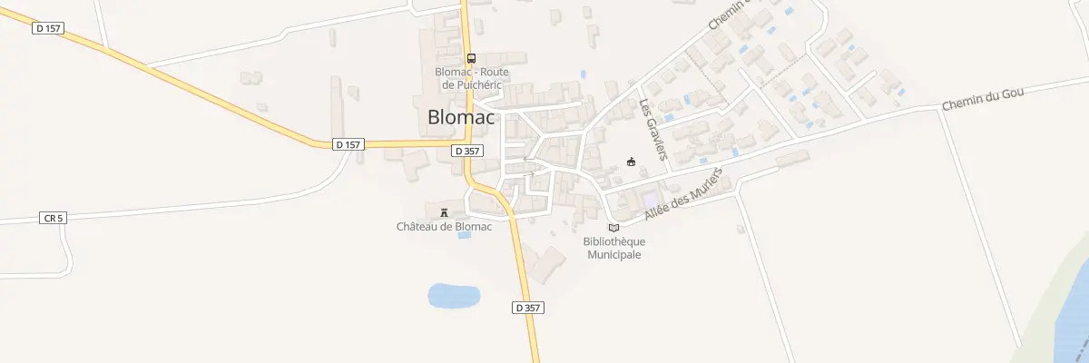 Plan du 3 Rue de l’Abeille à Blomac