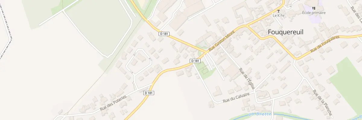 Plan du 7 Rue de Gosnay à Fouquereuil