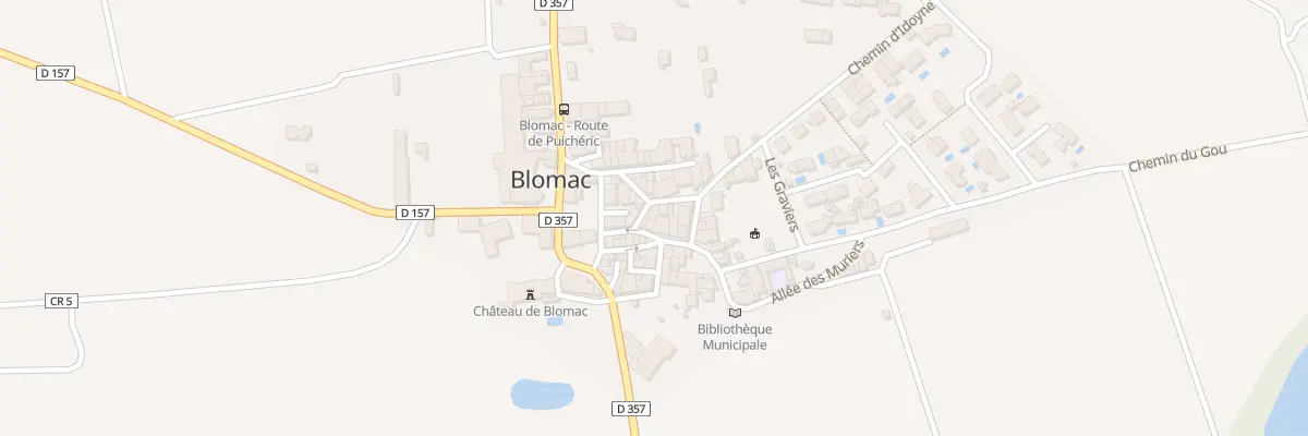 Plan du 37 Le Village à Blomac