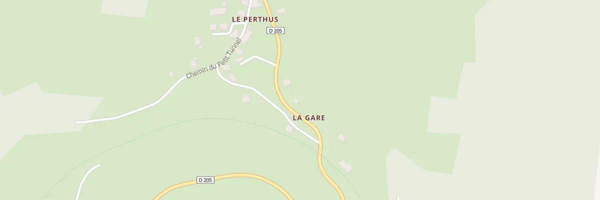 Plan du 3 La Gare à Saint-Étienne-de-Chomeil