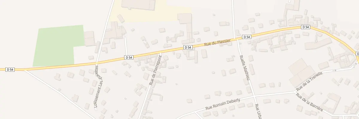 Plan du 37 Rue du Plessier à Hangest-en-Santerre