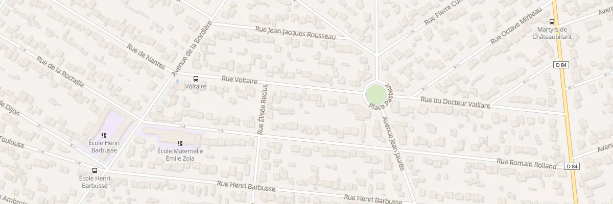 Plan du 15 Rue Voltaire à Mitry-Mory