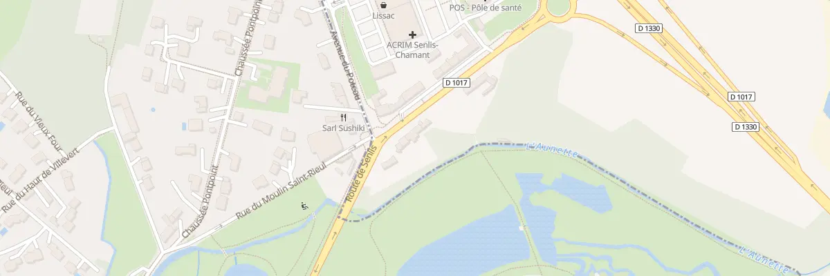 Plan du 5A Rte Senlis Le Poteau à Chamant