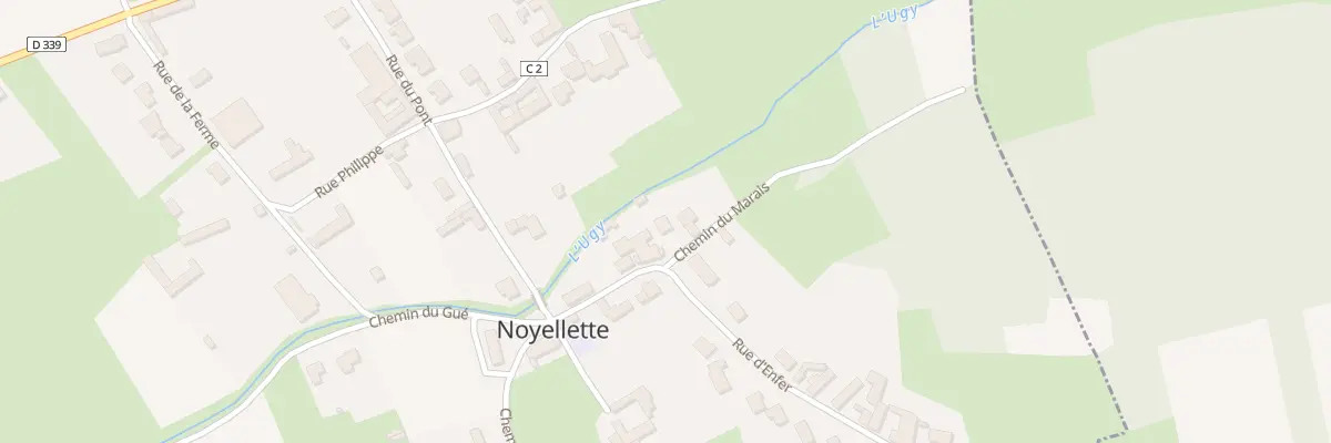 Plan du 129 Che du Marais à Noyellette