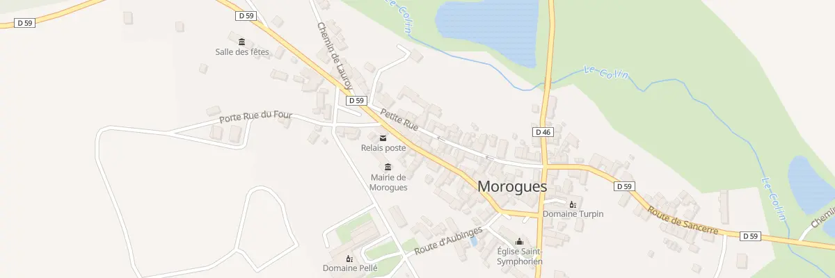 Plan du 18 Gr Grande Rue à Morogues