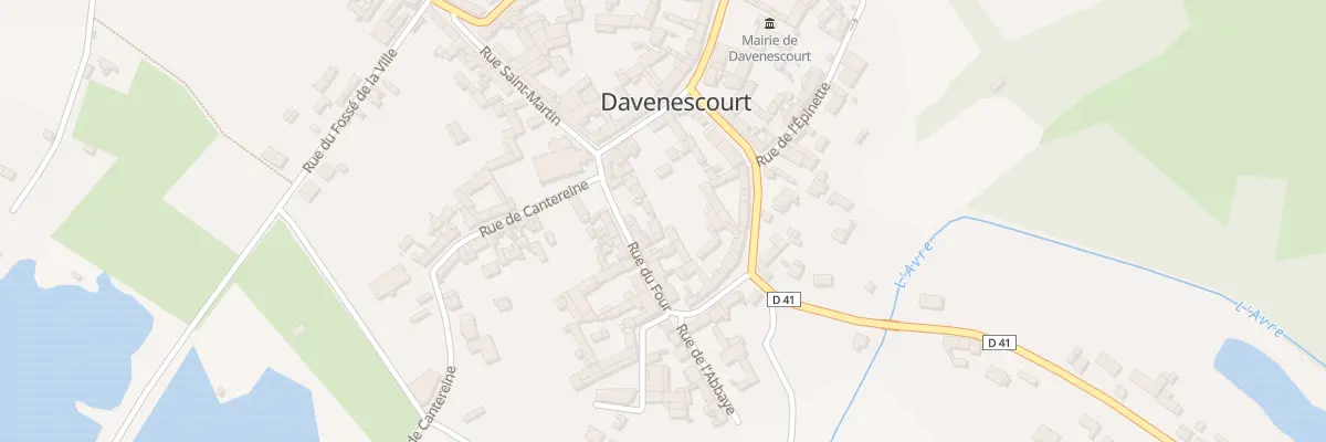 Plan du 3 Rue du Four à Davenescourt