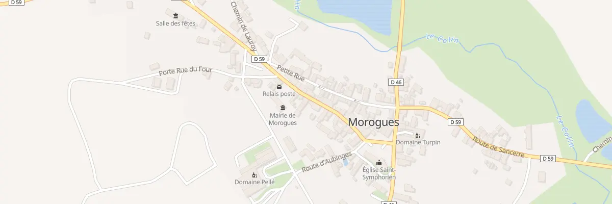 Plan du 11 Gr Grande Rue à Morogues
