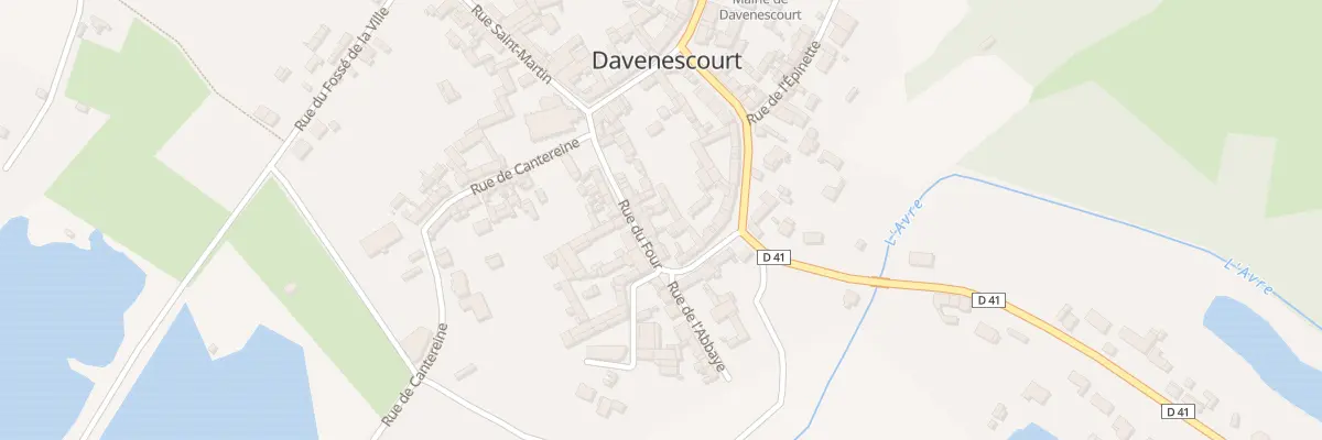 Plan du 7 Rue du Four à Davenescourt
