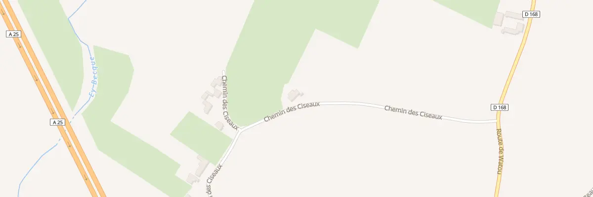 Plan du 637 Che des Ciseaux à Steenvoorde