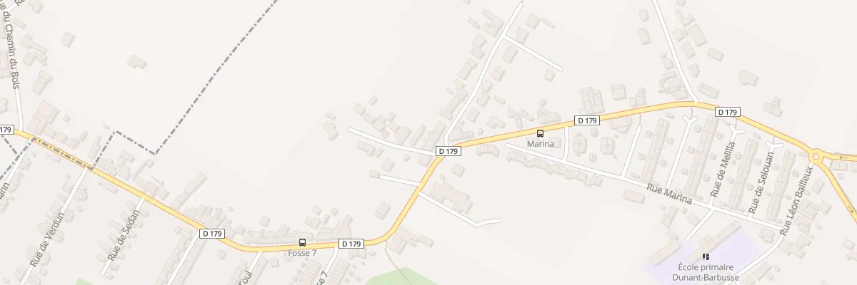 Plan du 262 Rue d’Houdain à Barlin