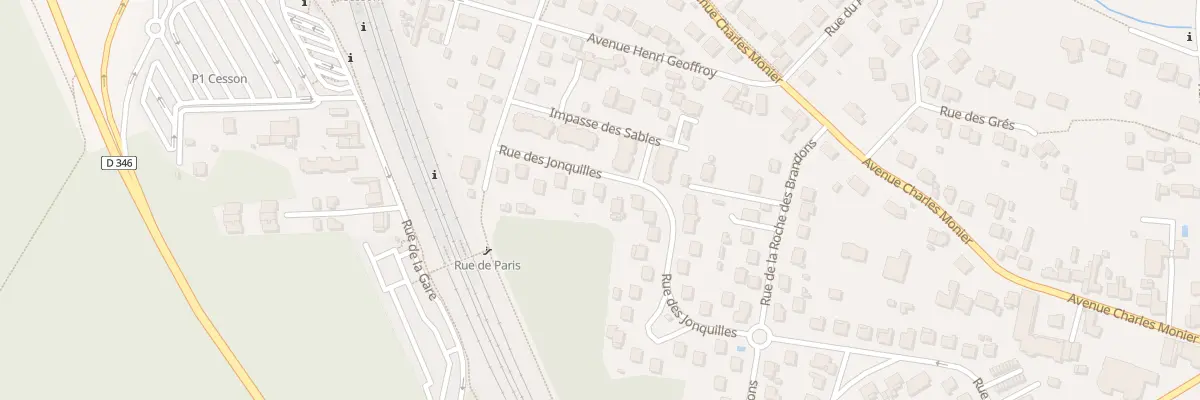 Plan du 12 Rue des Jonquilles à Cesson