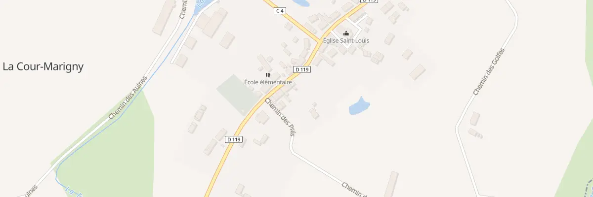 Plan du 5060 Le Bourg à Fréville-du-Gâtinais