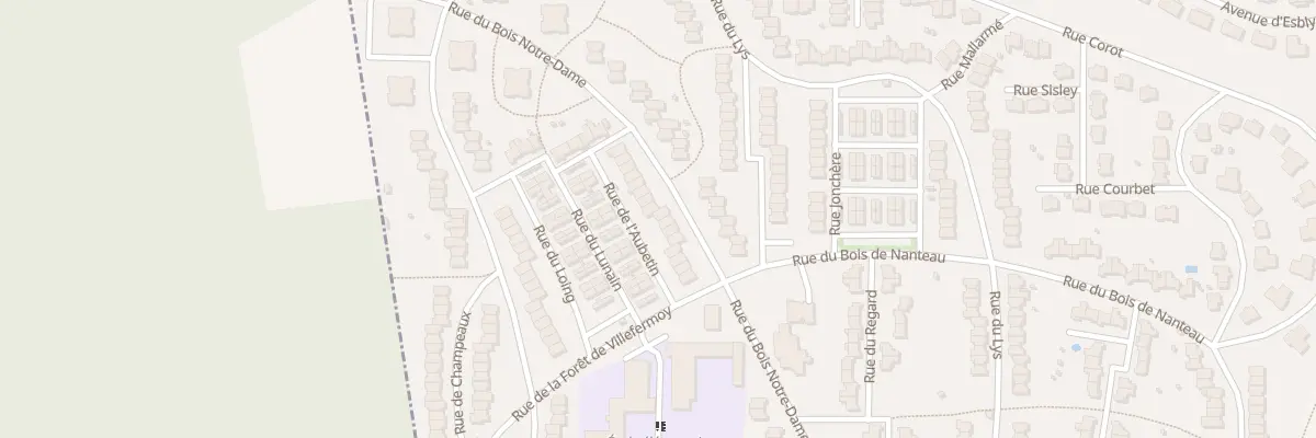 Plan du 10 Rue du Loing à Lésigny