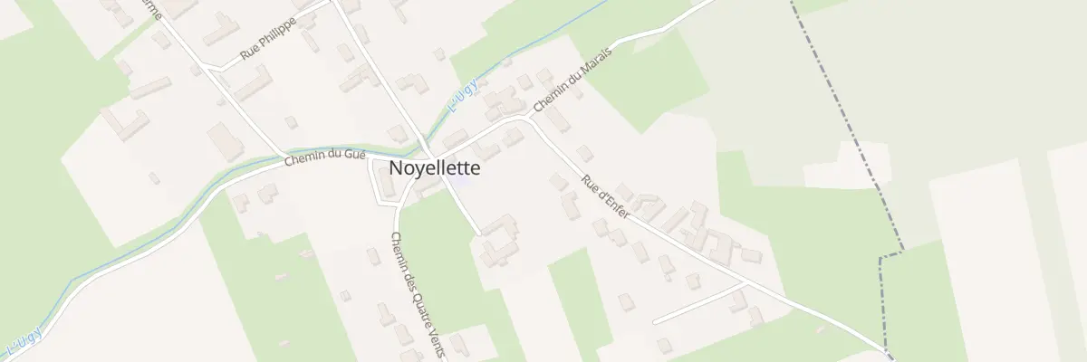 Plan du 205 Rue d’Enfer à Noyellette