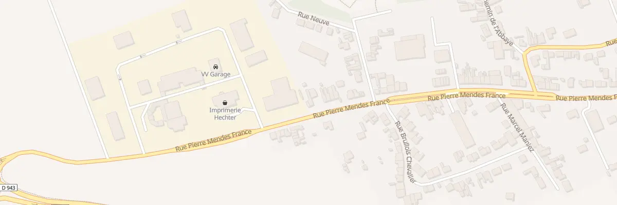 Plan du 147 Rue Pierre Mendes France à Vendin-lès-Béthune