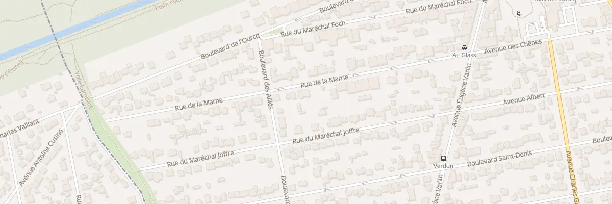 Plan du 29 Rue de la Marne à Villeparisis
