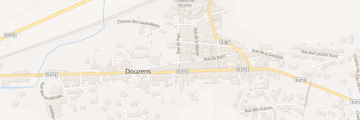 Plan du 5 Rue du Barri à Douzens