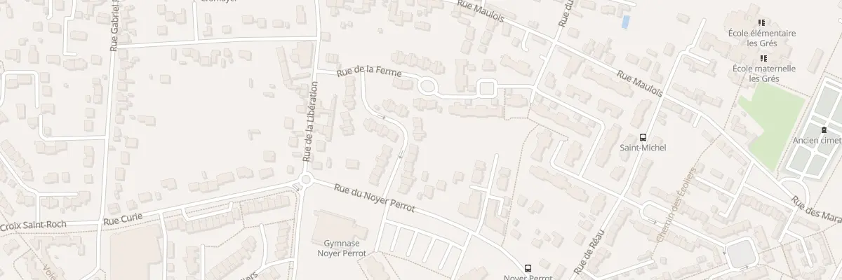 Plan du 103 Rue du Gymnase à Moissy-Cramayel