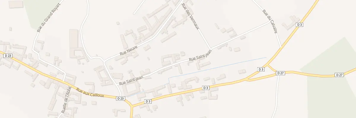 Plan du 7 Rue Saint Jean à Sailly-au-Bois