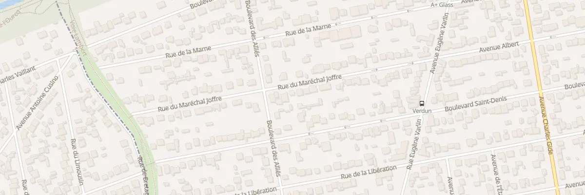 Plan du 29 Rue du Maréchal Joffre à Villeparisis
