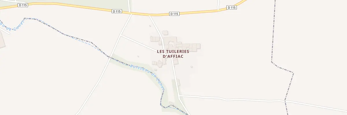 Plan du 5444 Les Tuileries à Peyriac-Minervois
