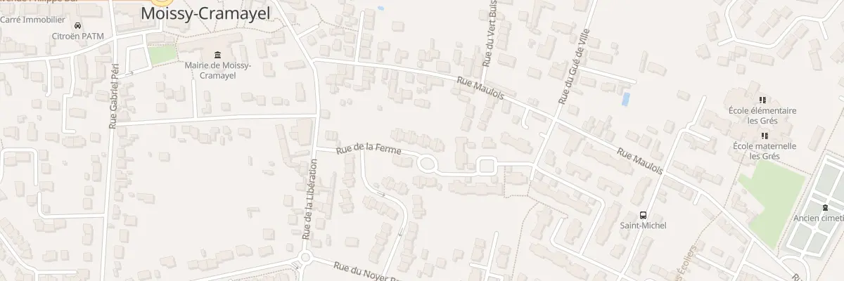 Plan du 119 Rue de la Ferme à Moissy-Cramayel