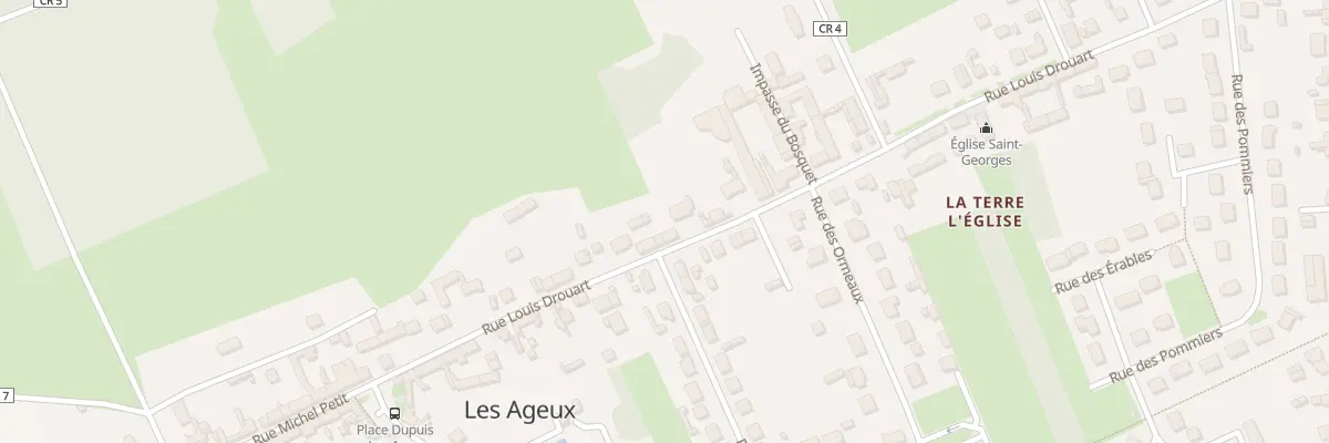 Plan du 50 Rue Louis Drouart aux Ageux