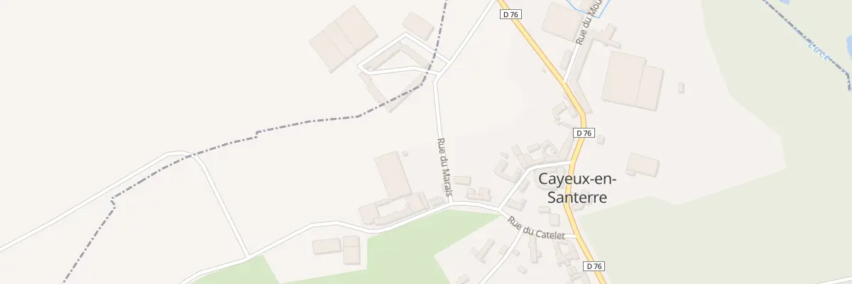 Plan du 9 Rue du Marais à Cayeux-en-Santerre
