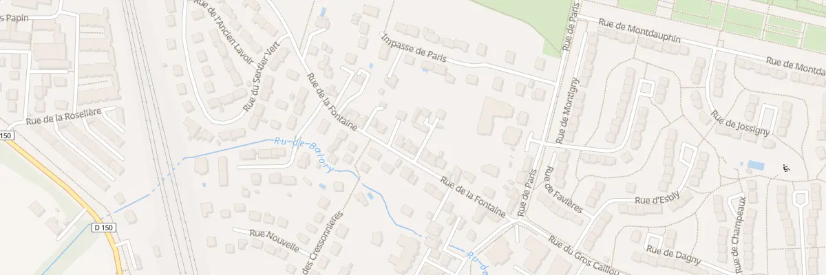 Plan du 18 Rue de la Fontaine à Cesson