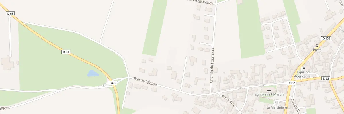 Plan du 52 Rue de l’Eglise à Ury